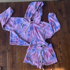 Long sleeve / short set